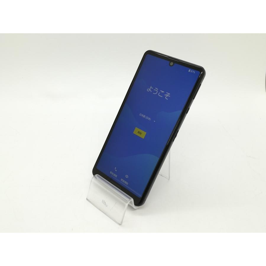 中古】SHARP docomo 【SIMロック解除済み】 AQUOS sense4 ブラック 4GB