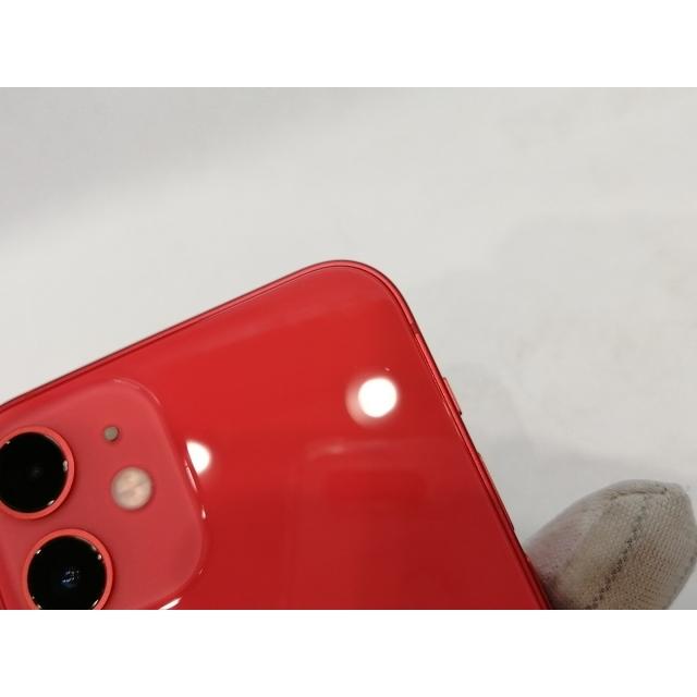 【中古】Apple au 【SIMロック解除済み】 iPhone 12 mini 64GB (PRODUCT)RED MGAE3J/A【浜松駅前】保証期間１ヶ月【ランクC】の画像