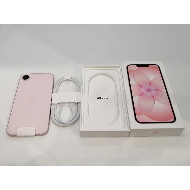 【未使用】Apple 国内版 【SIMフリー】 iPhone 17e 256GB ソフトピンク MHRQ4J/A【大須】保証期間３ヶ月の画像