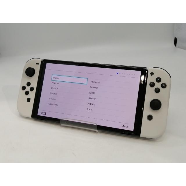 中古】Nintendo Switch 本体 (有機ELモデル) HEG-S-KAAAA ホワイト