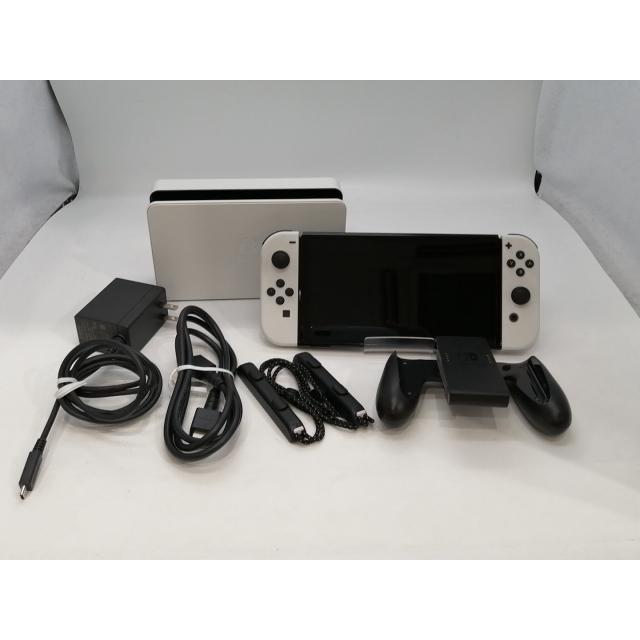 中古】Nintendo Switch 本体 (有機ELモデル) HEG-S-KAAAA ホワイト