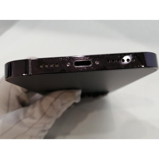 【中古】Apple au 【SIMフリー】 iPhone 14 Pro Max 128GB ディープパープル MQ993J/A【浜松駅前】保証期間１ヶ月【ランクB】の画像