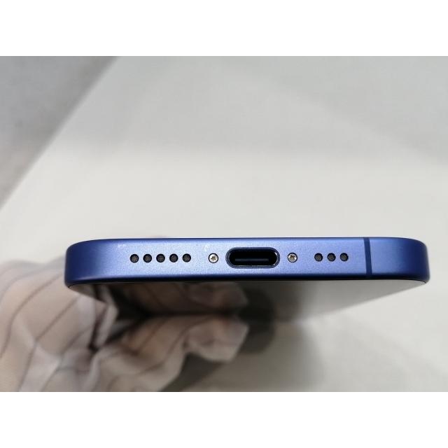 【中古】Apple au 【SIMフリー】 iPhone 16 128GB ウルトラマリン MYDU3J/A【秋葉5号】保証期間１ヶ月【ランクA】の画像
