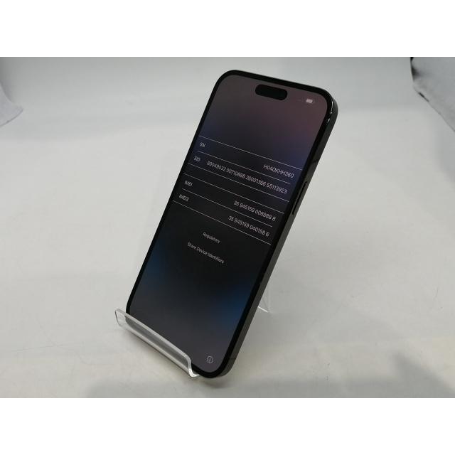 【中古】Apple 国内版 【SIMフリー】 iPhone 14 Pro Max 256GB スペースブラック MQ9A3J/A【静岡】保証期間１ヶ月【ランクA】の画像