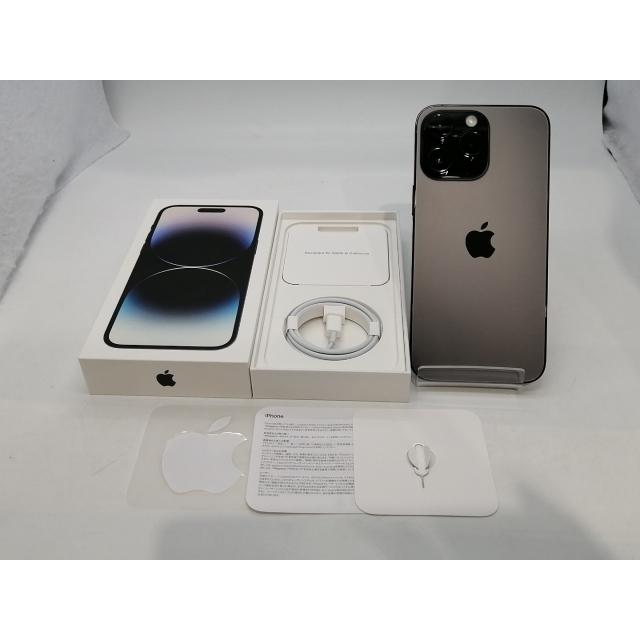 【中古】Apple 国内版 【SIMフリー】 iPhone 14 Pro Max 256GB スペースブラック MQ9A3J/A【静岡】保証期間１ヶ月【ランクA】の画像