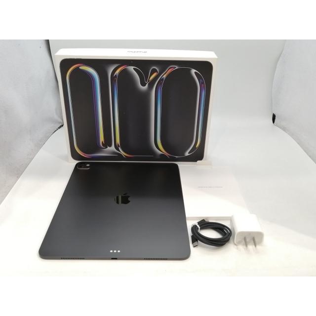 【中古】Apple 【Wi-Fi】 13インチ iPad Pro（M5/2025） 256GB スペースブラック 標準ガラス MDYJ4J/A【浜松駅前】保証期間１ヶ月【ランクA】の画像