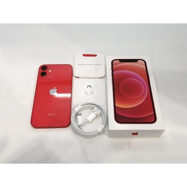 【美品】iPhone 12 mini 128GB RED SIMロックあり iPhone 12 mini 【中古】Apple au 【SIMロック解除済み】 128GB