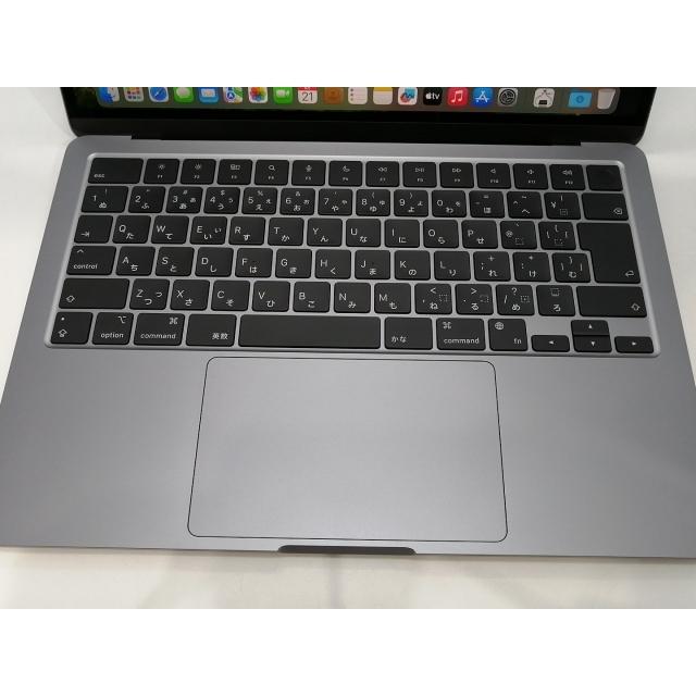 【中古】Apple MacBook Air 13インチ CTO (M2,2022) シルバー M2(CPU:8C/GPU:8C)/8G/512G/30W AC【浜松駅前】保証期間１ヶ月【ランクA】の画像