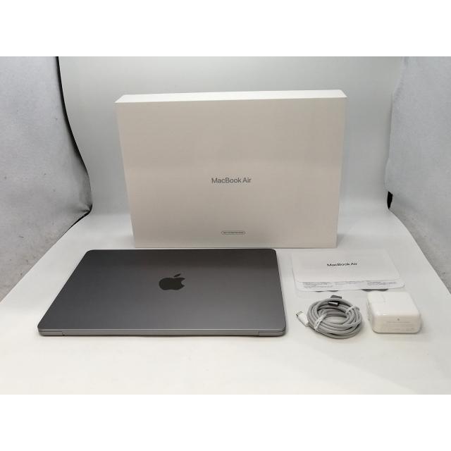 【中古】Apple MacBook Air 13インチ CTO (M2,2022) シルバー M2(CPU:8C/GPU:8C)/8G/512G/30W AC【浜松駅前】保証期間１ヶ月【ランクA】の画像