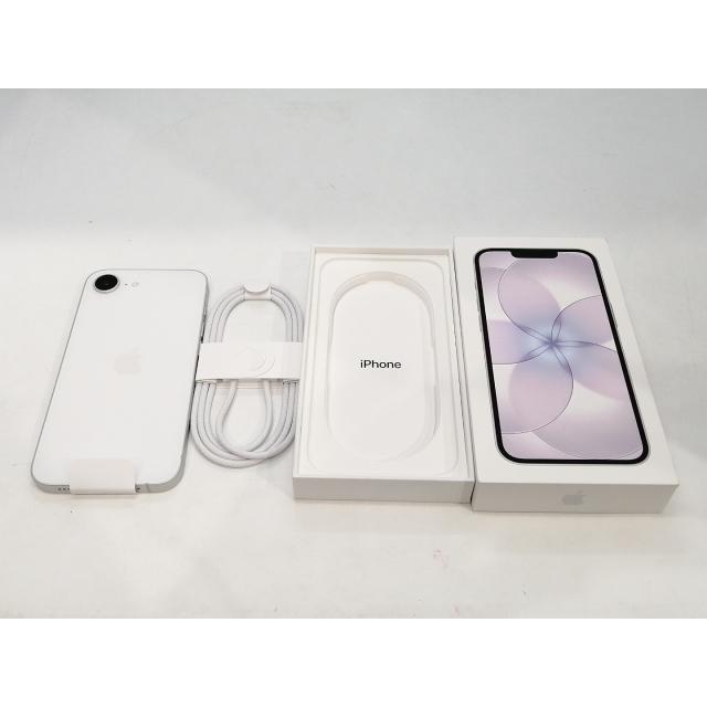 【未使用】Apple 国内版 【SIMフリー】 iPhone 17e 256GB ホワイト MHRP4J/A【熊本】保証期間３ヶ月の画像
