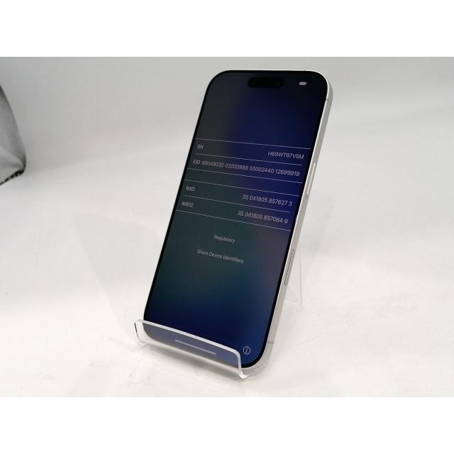 【中古】Apple 国内版 【SIMフリー】 iPhone 17 512GB ホワイト MG6E4J/A【浜松駅前】保証期間１ヶ月【ランクA】の画像