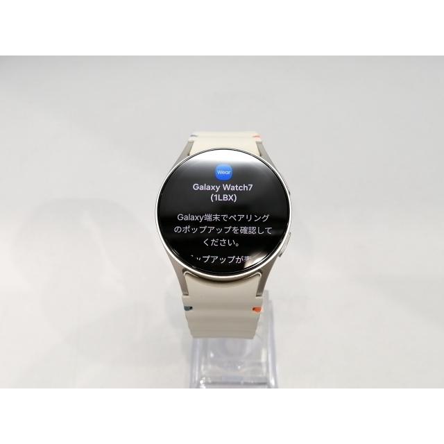 中古】SAMSUNG Galaxy Watch7 40mm LTE/Bluetoothモデル クリーム