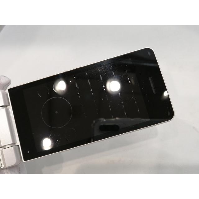 中古】SHARP SoftBank 【SIMフリー】 AQUOS ケータイ4 A205SH ホワイト