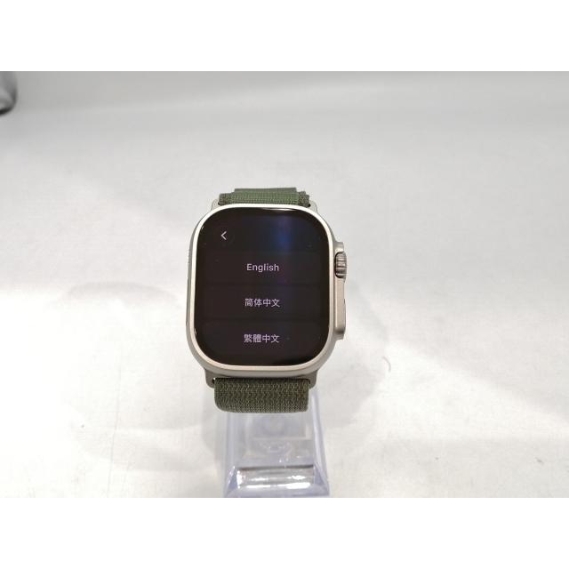 中古】Apple Apple Watch Ultra 49mm Cellular チタニウムケース 