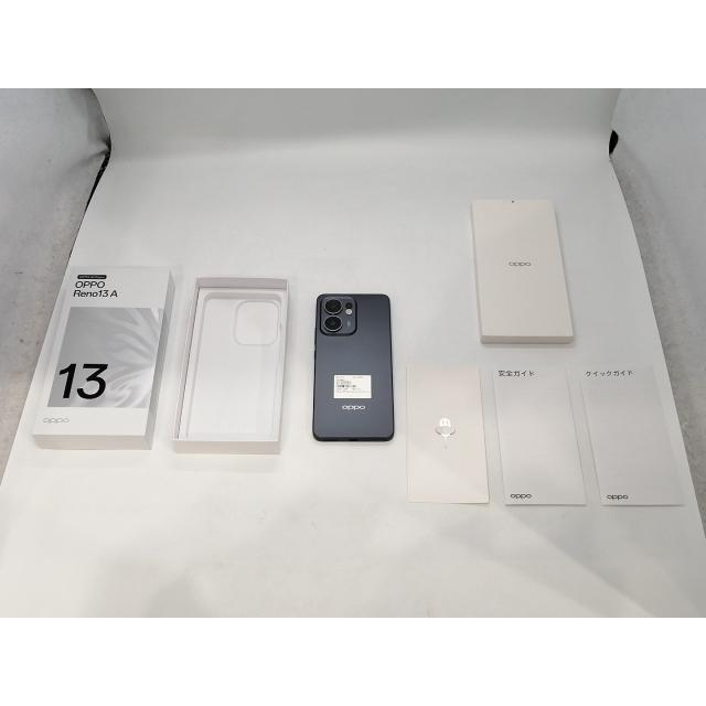 中古】Oppo 国内版 【SIMフリー】 OPPO Reno13 A チャコールグレー 8GB