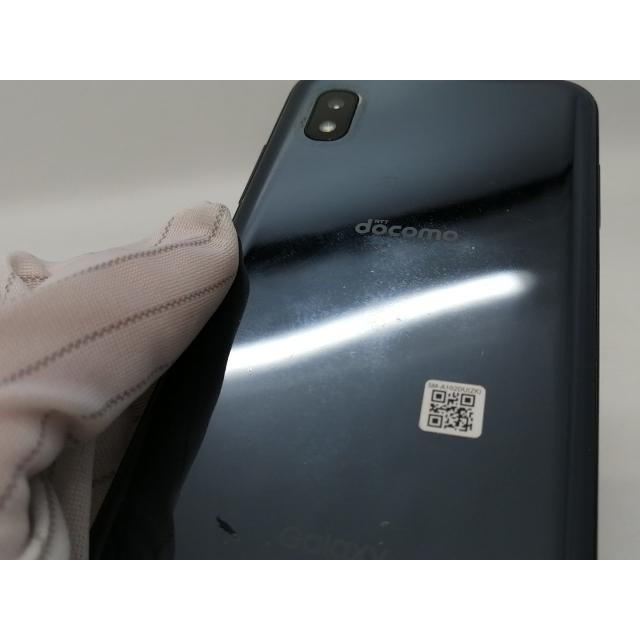 中古】SAMSUNG docomo 【SIMロック解除済み】 Galaxy A21 ブラック 3GB