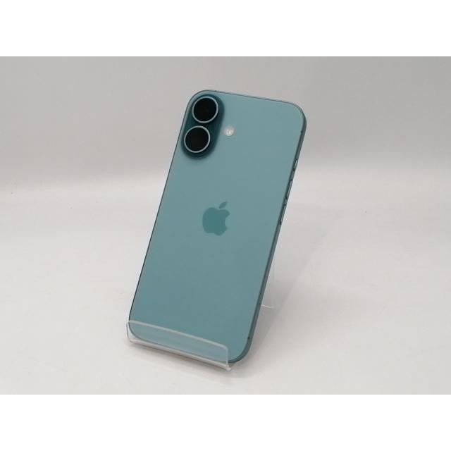 中古】Apple 国内版 【SIMフリー】 iPhone 16 128GB ティール MYDV3J/A