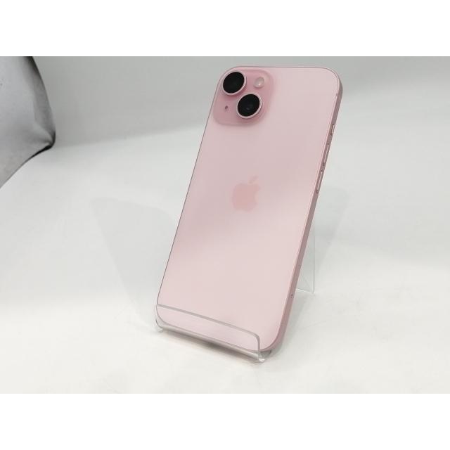 中古】Apple docomo 【SIMフリー】 iPhone 15 128GB ピンク MTMJ3J/A