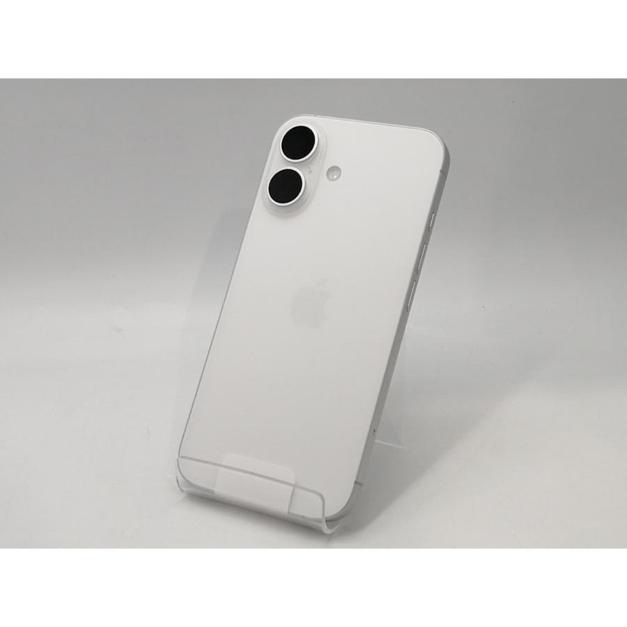 未使用】Apple 国内版 【SIMフリー】 iPhone 16 128GB ホワイト MYDR3J