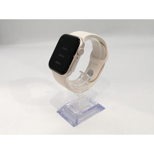 中古】Apple Apple Watch SE3 44mm GPS スターライトアルミニウム 