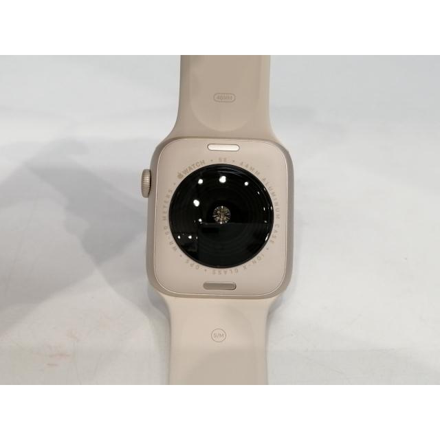 中古】Apple Apple Watch SE3 44mm GPS スターライトアルミニウム 