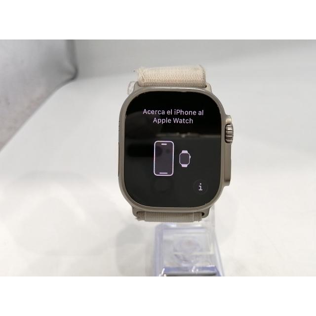 中古】Apple Apple Watch Ultra 49mm Cellular チタニウムケース 