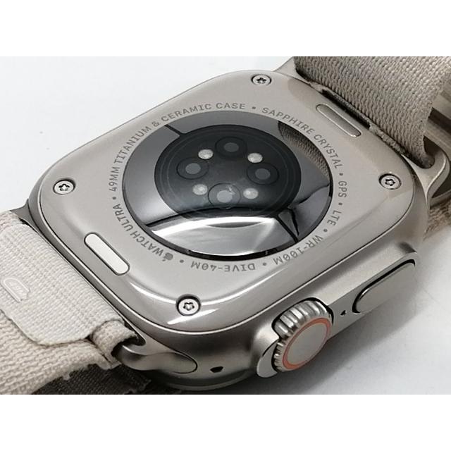 中古】Apple Apple Watch Ultra 49mm Cellular チタニウムケース 