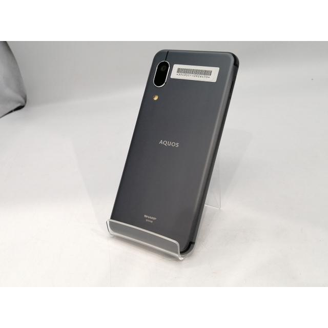 中古】SHARP au 【SIMロック解除済み】 AQUOS sense3 basic ブラック