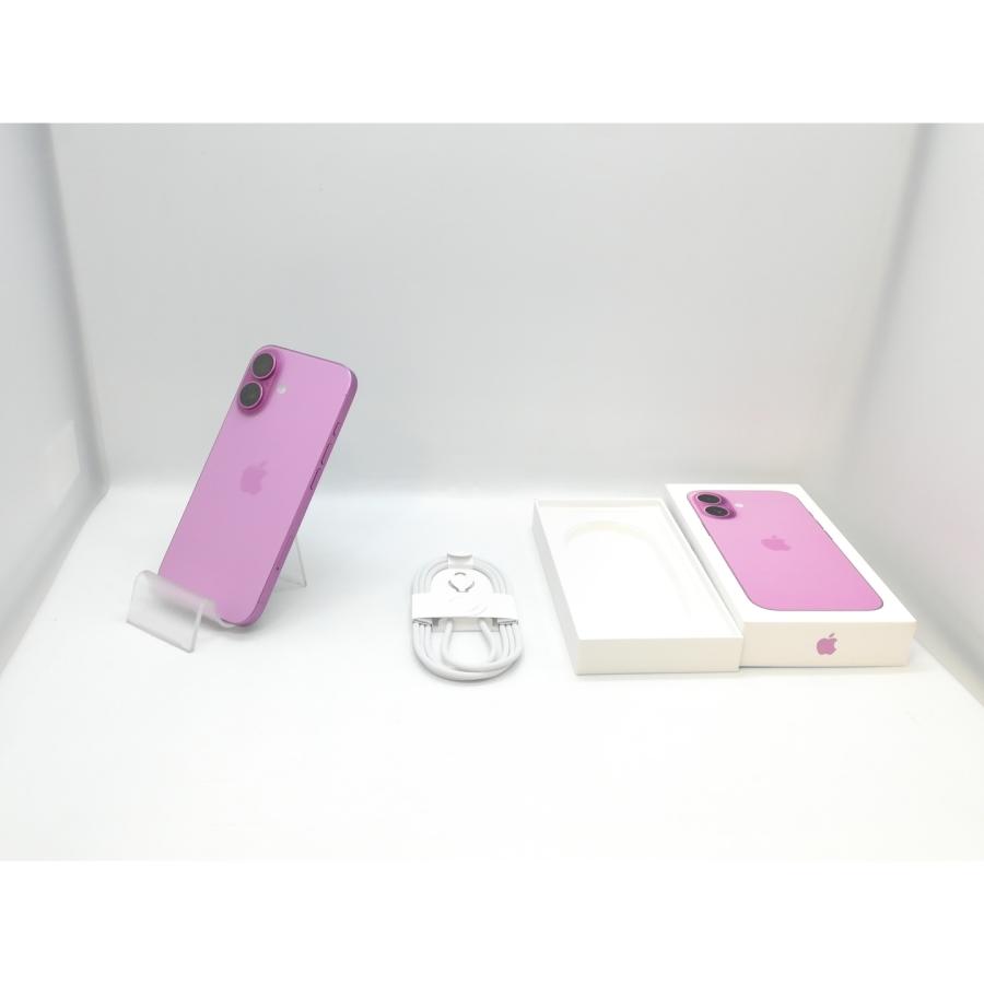 中古】Apple 国内版 【SIMフリー】 iPhone 16 256GB ピンク MYDY3J/A