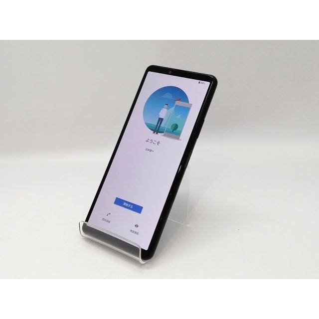 SONY Xperia10 iii 128GB SIMロック解除済み 中古】SONY au 【SIMロック解除済み】 Xperia 10 III ブラック 6GB