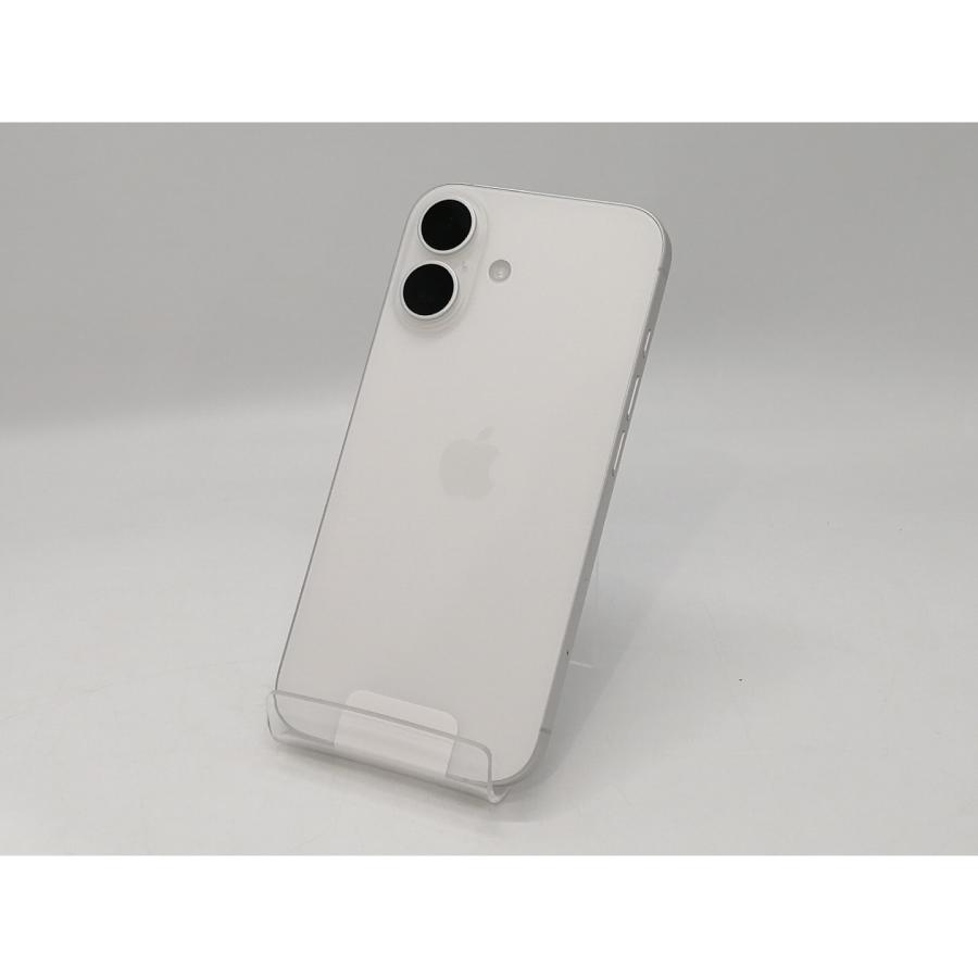 未使用】Apple docomo 【SIMフリー】 iPhone 16 128GB ホワイト MYDR3J