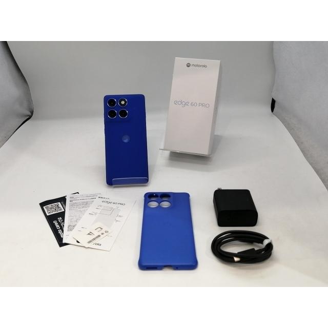 中古】MOTOROLA 国内版 【SIMフリー】 motorola edge 60 pro ダーズ