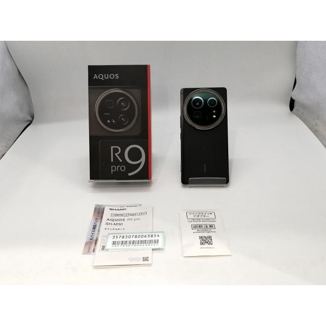 中古】SHARP 国内版 【SIMフリー】 AQUOS R9 pro ブラック 12GB 512GB