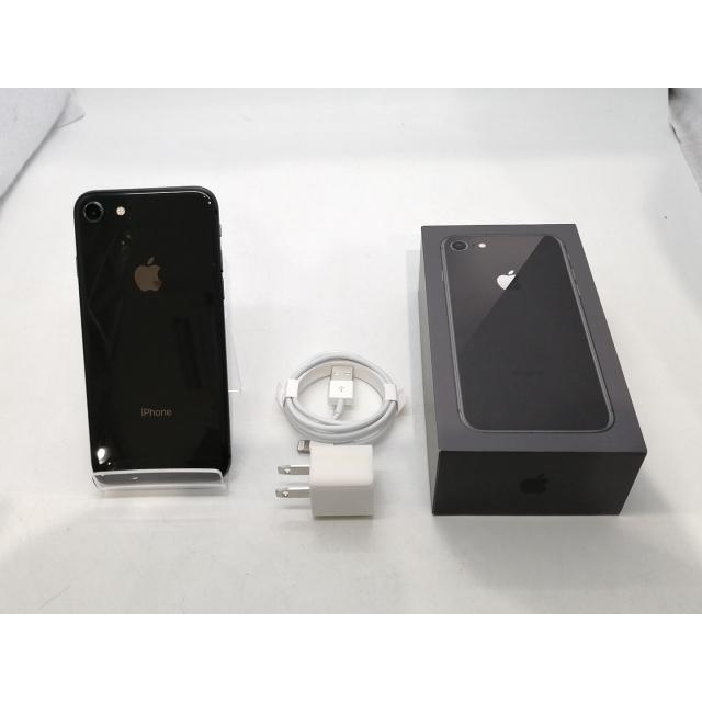 中古】Apple SoftBank 【SIMロック解除済み】 iPhone 8 64GB スペース