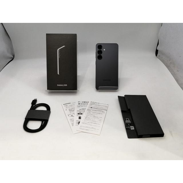 中古】SAMSUNG 国内版 【SIMフリー】 Galaxy S25 ブルーブラック 12GB