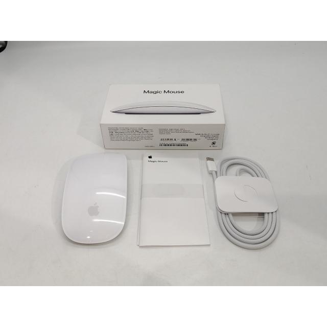 中古】Apple Magic Mouse（2024/USB-C）ホワイト MXK53ZA/A【浜松駅前