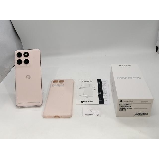 中古】MOTOROLA 国内版 【SIMフリー】 motorola edge 60 pro カル