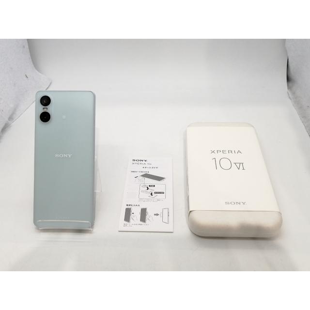 中古】SONY 国内版 【SIMフリー】 Xperia 10 VI ブルー 6GB 128GB XQ