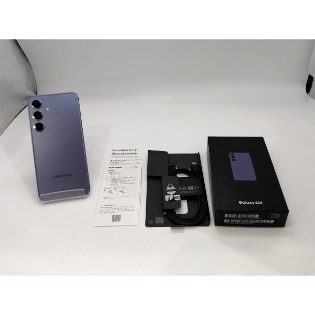 中古】SAMSUNG 国内版 【SIMフリー】 Galaxy S24 コバルトバイオレット