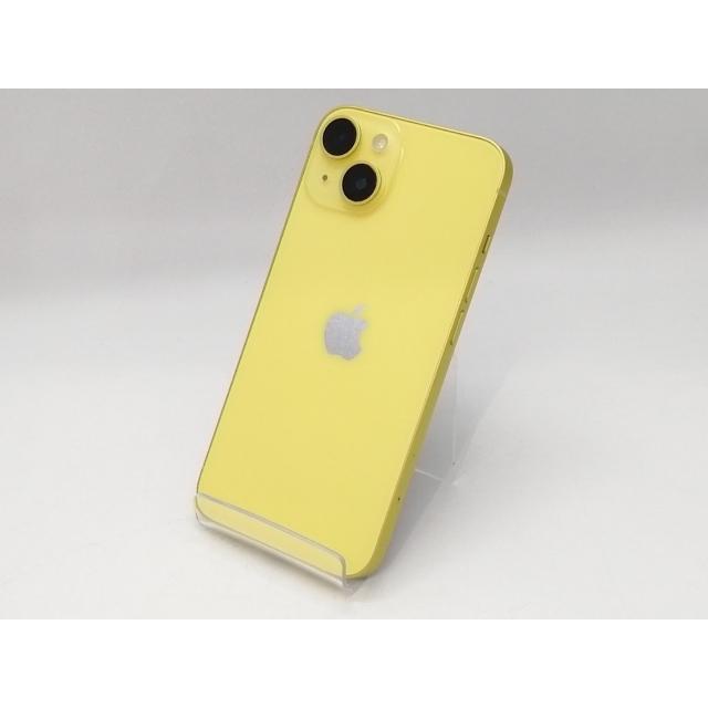 中古】Apple 国内版 【SIMフリー】 iPhone 14 128GB イエロー MR3Q3J/A
