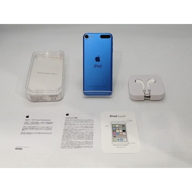 中古】Apple iPod touch 32GB ブルー MKHV2J/A (2015/第6世代)【浜松