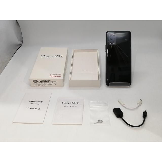 中古】ZTE ymobile 【SIMフリー】 Libero 5G II ブラック 4GB 64GB