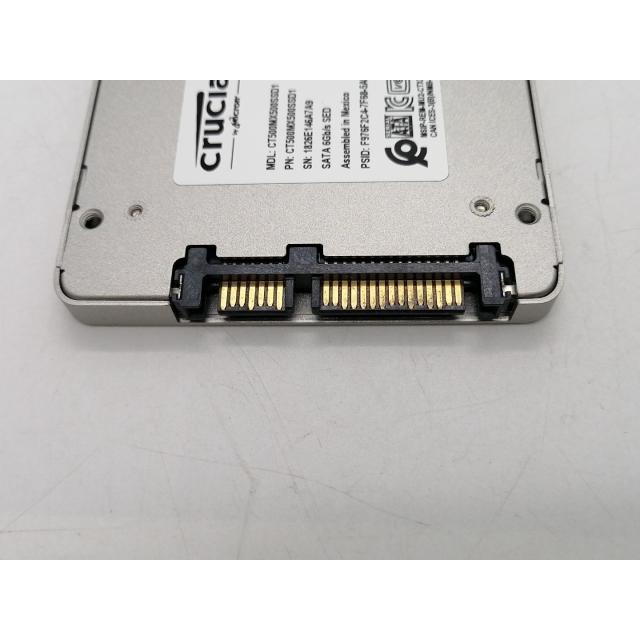 【中古】Crucial MX500 500GB SSD 中古】Crucial MX500 CT500MX500SSD1 500GB/SSD/6GbpsSATA/2018年1月
