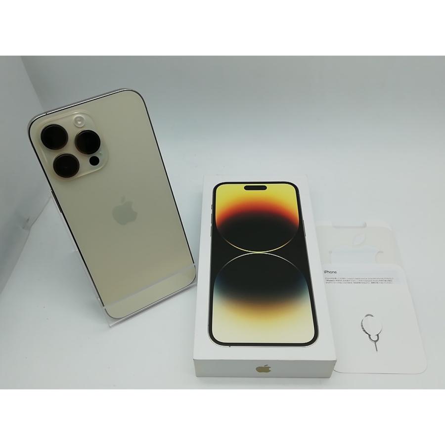 中古】Apple 国内版 【SIMフリー】 iPhone 14 Pro Max 256GB ゴールド