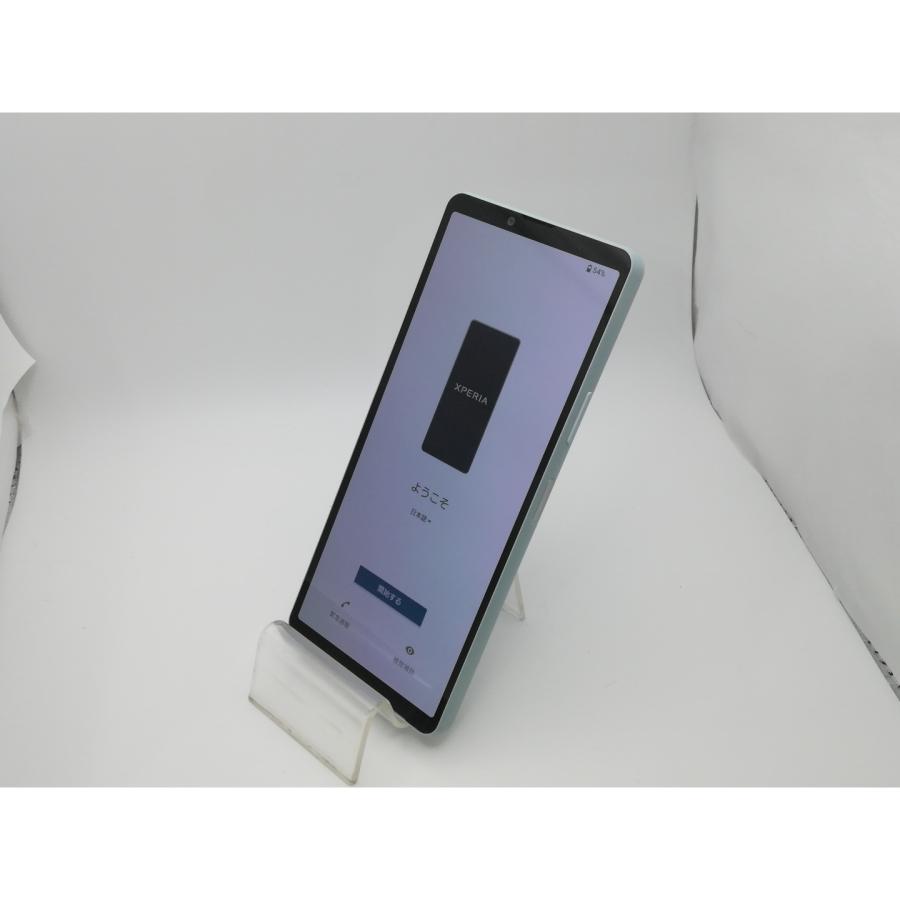 中古】SONY docomo 【SIMフリー】 Xperia 10 VI ブルー 6GB 128GB SO