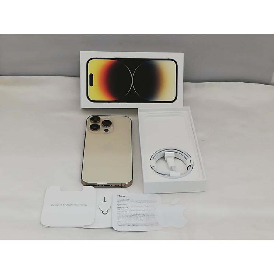 中古】Apple SoftBank 【SIMフリー】 iPhone 14 Pro 256GB ゴールド