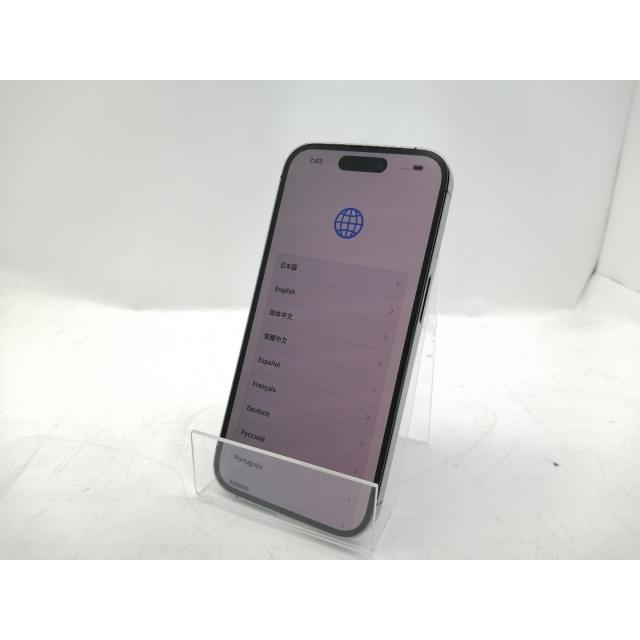 【中古】Apple 国内版 【SIMフリー】 iPhone 14 Pro 1TB ディープパープル MQ313J/A【秋葉5号】保証期間１ヶ月【ランクC】の画像