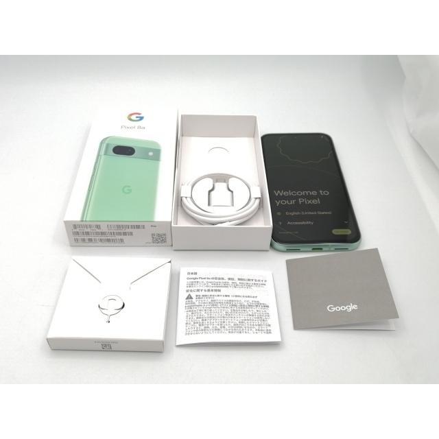 中古】Google docomo 【SIMフリー】 Pixel 8a アロエ 8GB 128GB G576D