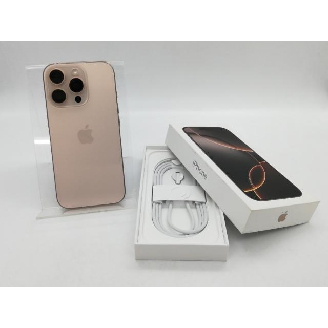 中古】Apple 国内版 【SIMフリー】 iPhone 16 Pro 256GB デザート