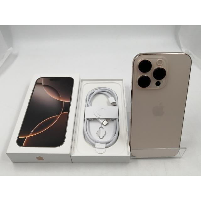 【中古】Apple 国内版 【SIMフリー】 iPhone 16 Pro 512GB デザートチタニウム MYN63J/A【千葉】保証期間１ヶ月【ランクA】の画像